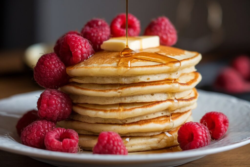 Keto Pancakes with Berries