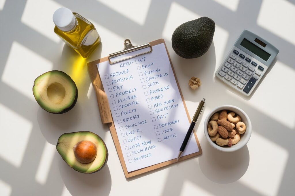 Keto Shopping List