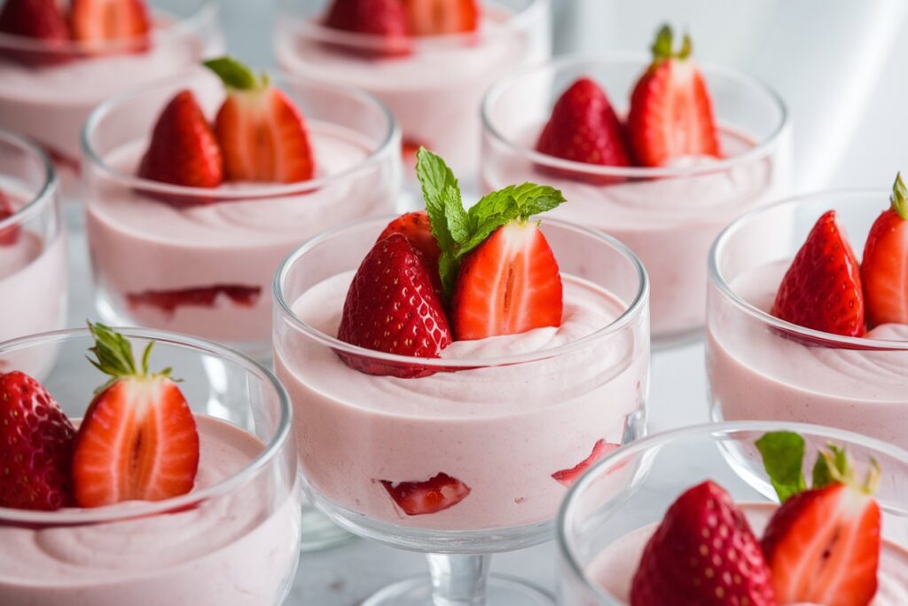 Keto Strawberry Mousse