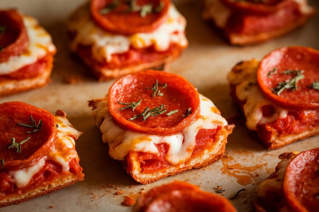 Mini Pepperoni Pizza Bites