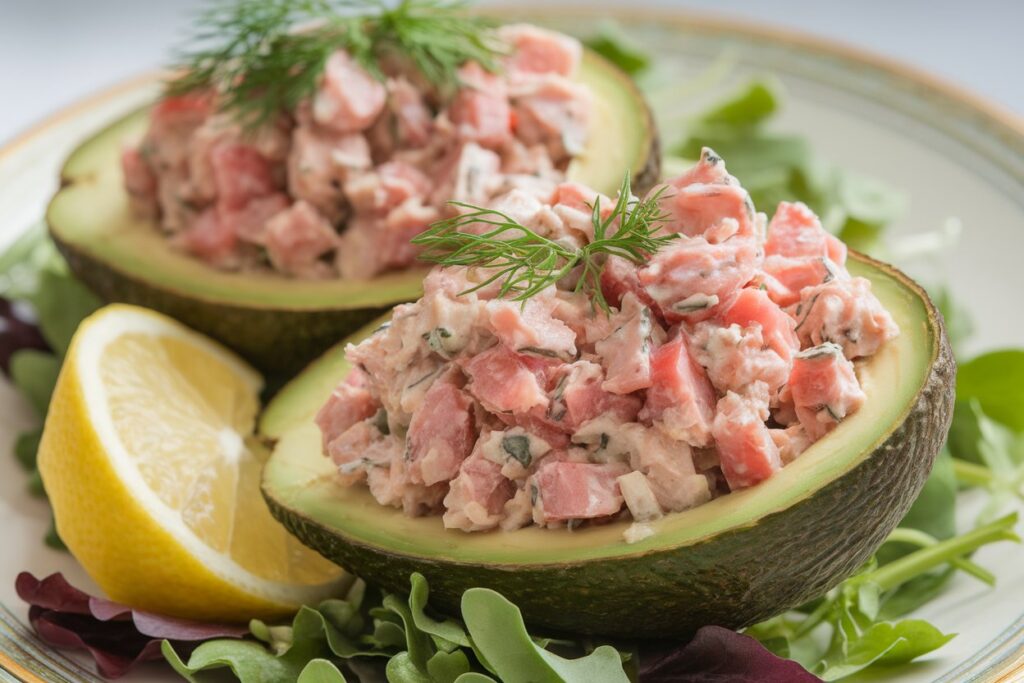 Tuna Avocado Boats