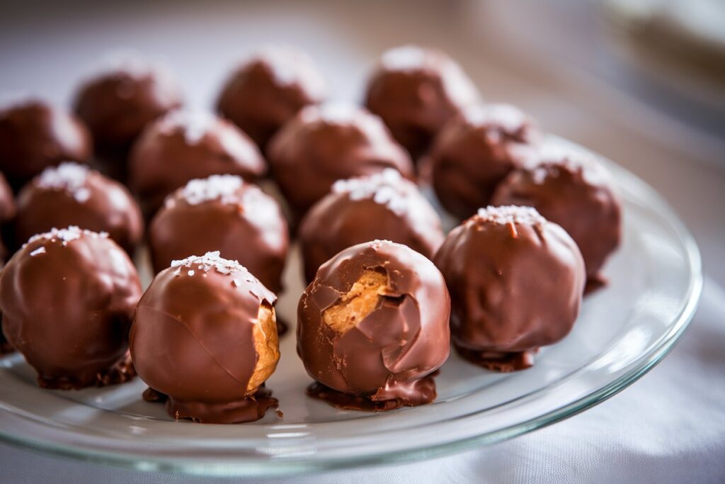 chocolate-coated