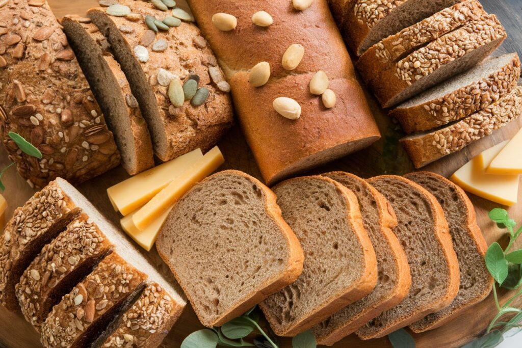 various keto breads 